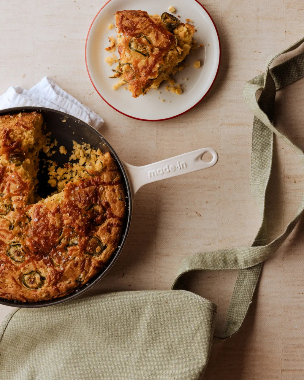 Made In 11.5 inch Enameled Cast Iron Skillets