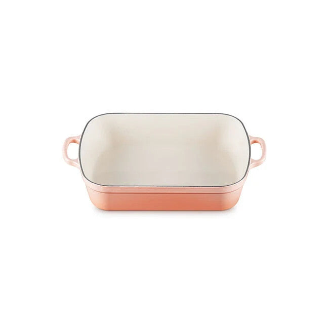 Le Creuset Signature 5.25QT Rectangular Roaster - Peche