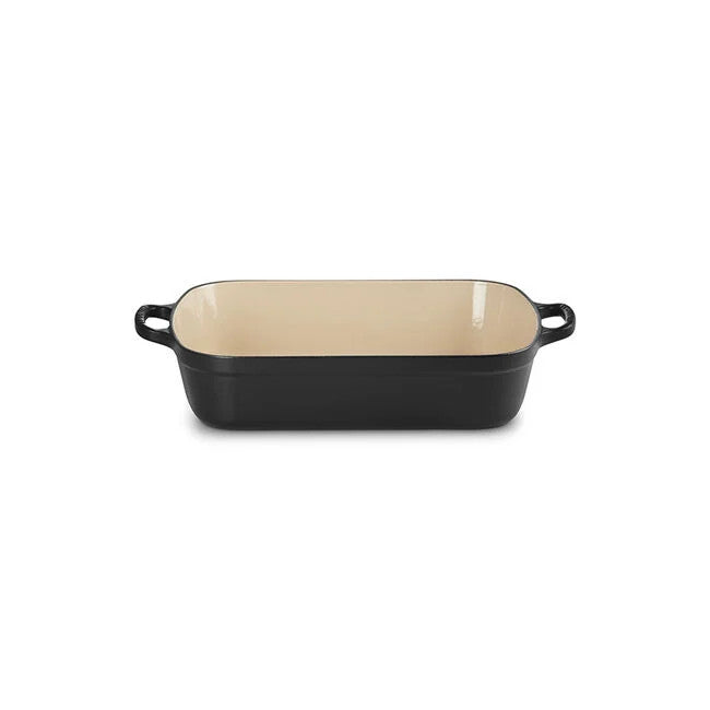Le Creuset Signature 5.25QT Rectangular Roaster - Licorice