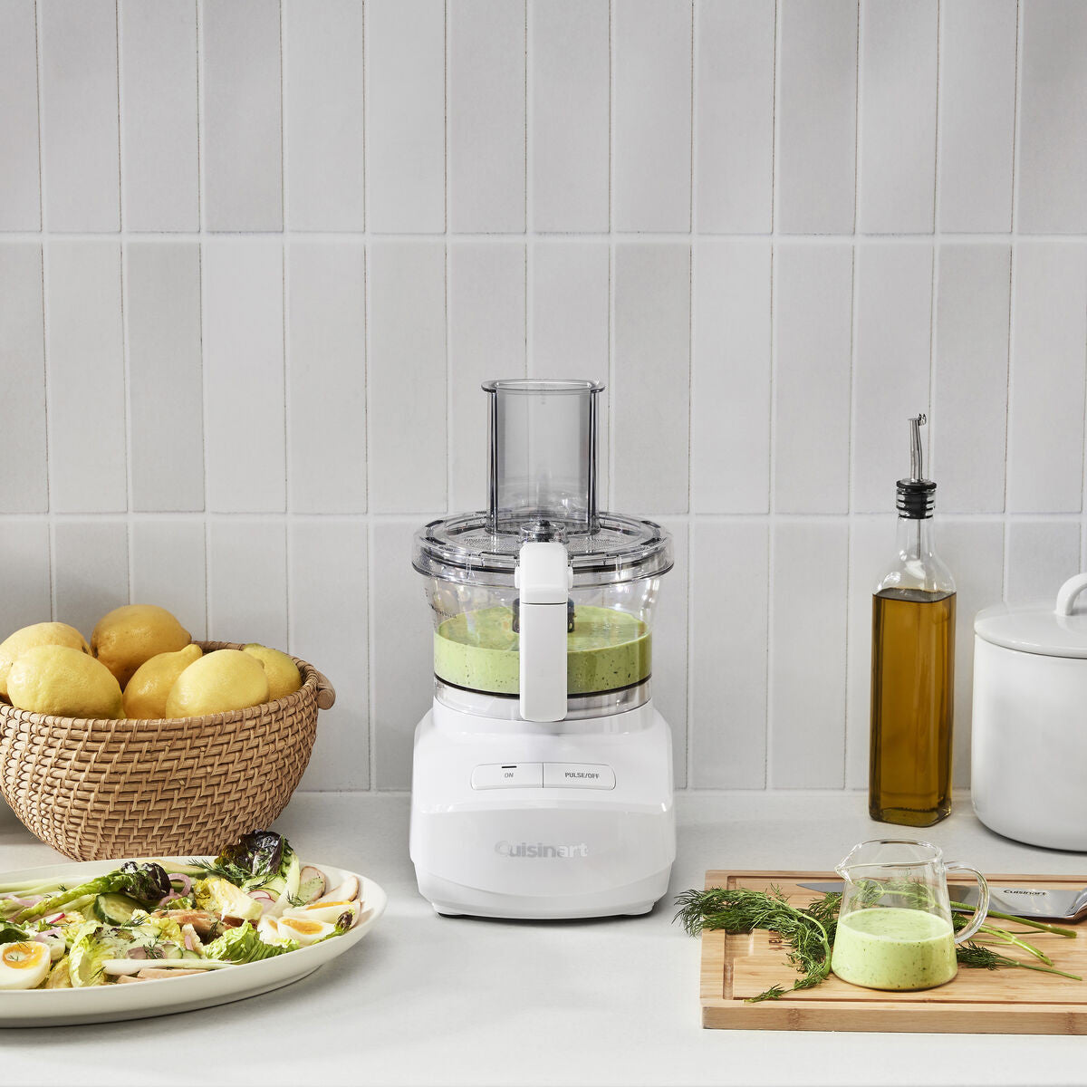 Cuisinart 7-Cup Food Processor - White – The Cook's Warehouse