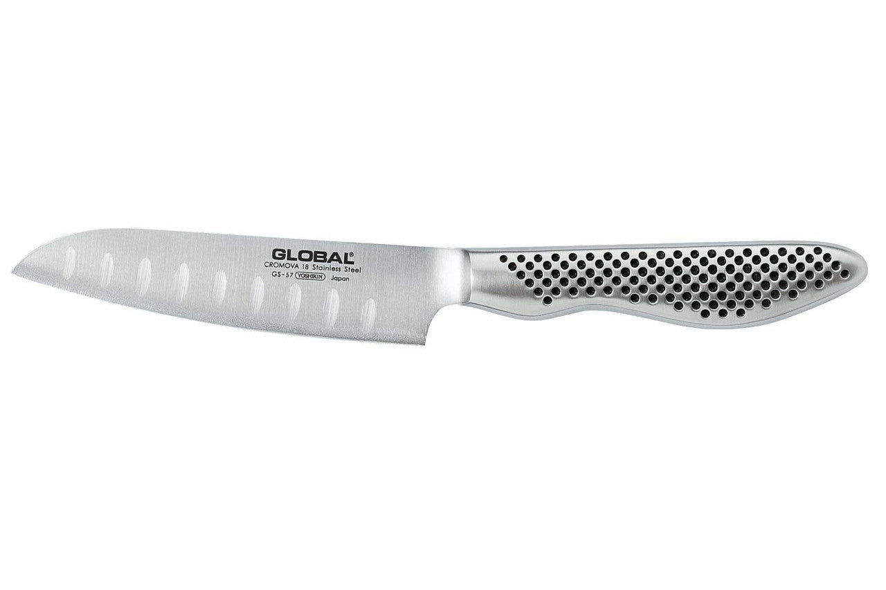 Global 4 inch Hollow Ground Santoku