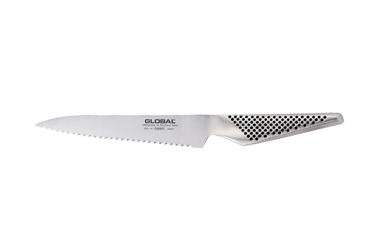 Global Classic 6 Inch Serrated Utility Knife