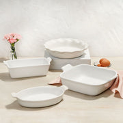 Le Creuset Heritage 4 Piece Bakeware Essential Set - White