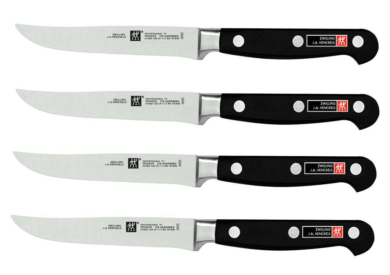 ZWILLING Pro S 4-Piece Steak Knife Set