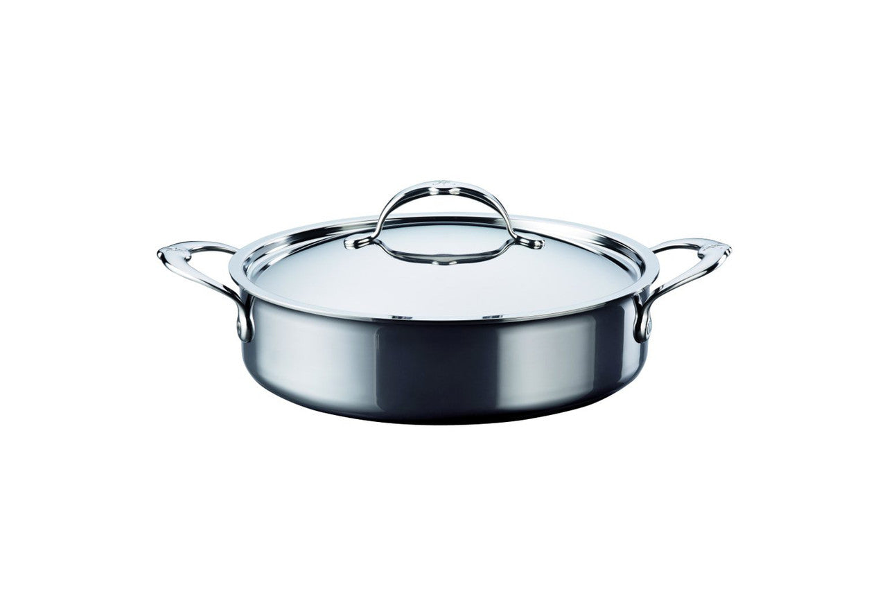 Hestan NanoBond Stainless Steel 3.5 Quart Sauteuse with Lid