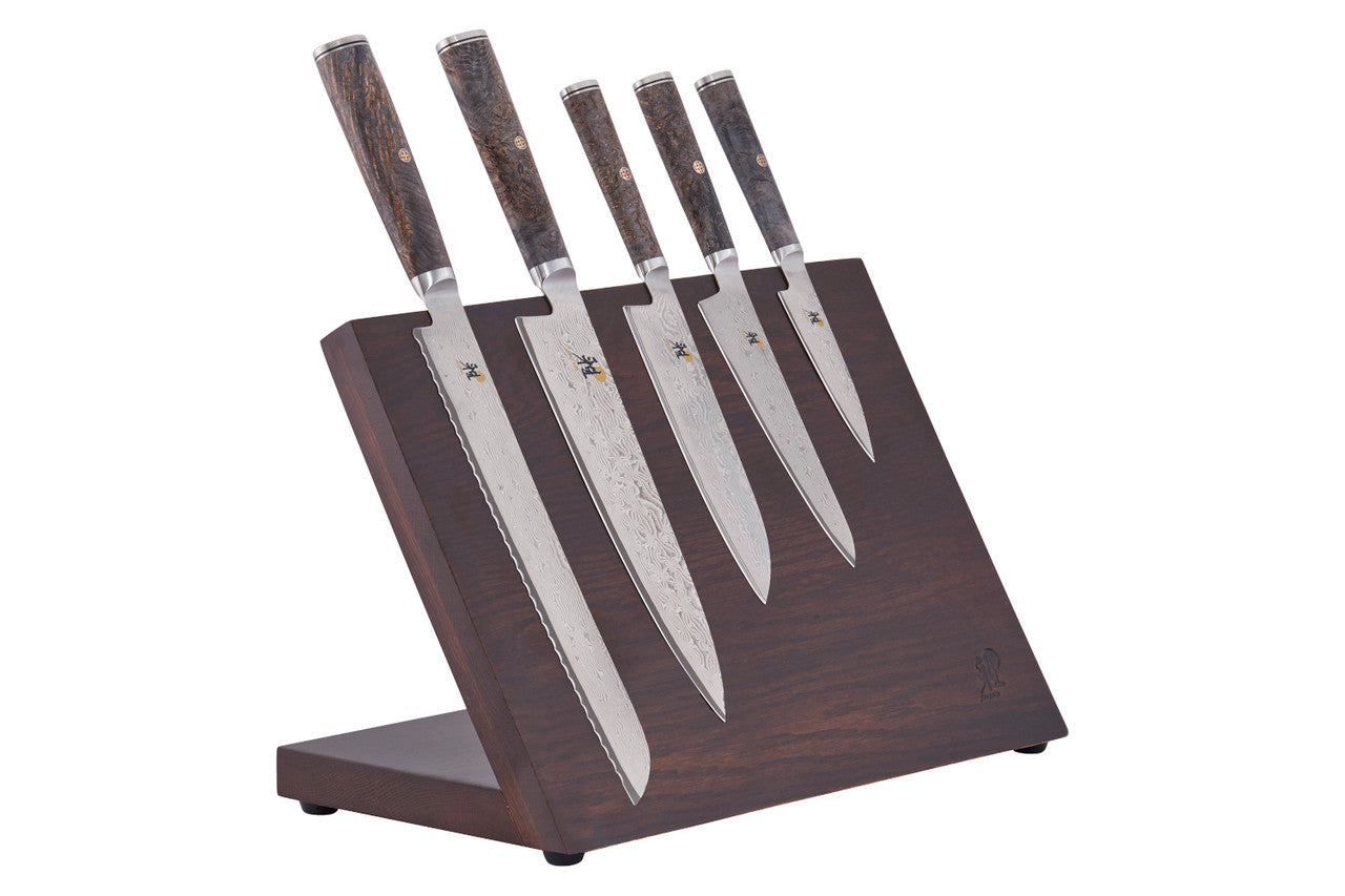 Miyabi Black 8 Piece Knife Block Set