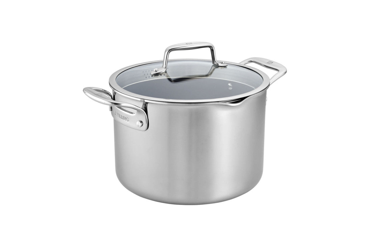 Zwilling CFX Stainless Steel 8 qt. Ceramic Nonstick Dutch Oven