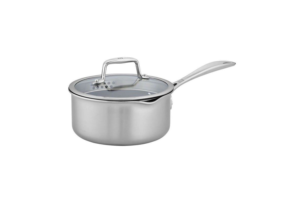 Zwilling CFX Stainless Steel Ceramic Nonstick Saucepans