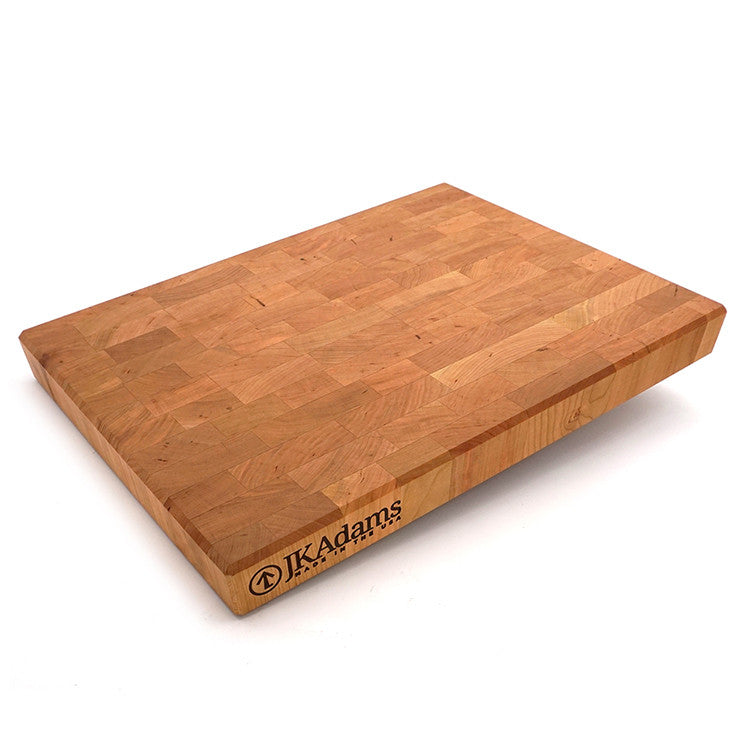 JK Adams Professional End Grain Cherry Board 20 x 16”