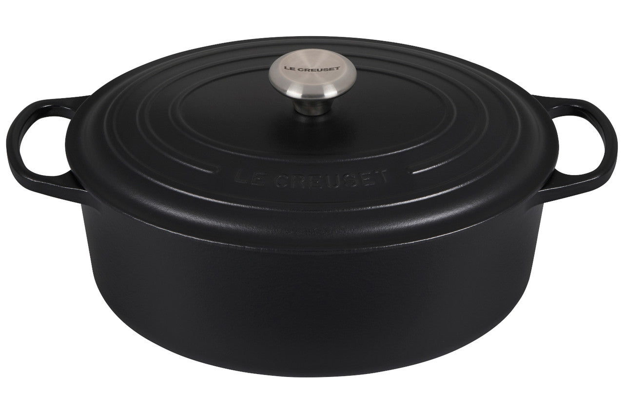 Le Creuset Signature Cast Iron 6.75 qt. Oval Oven - Licorice