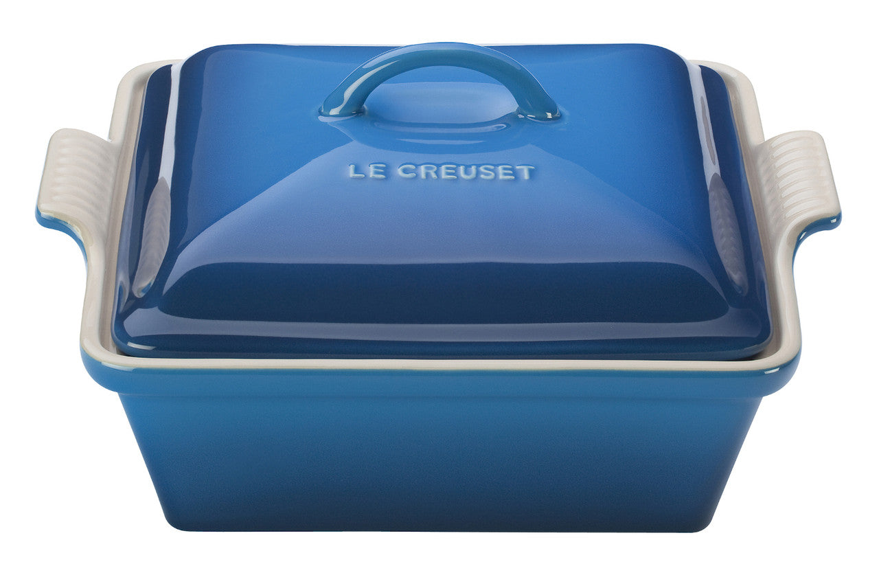 Le Creuset Stoneware Heritage 2.25 qt. Covered Square Casserole - Marseille