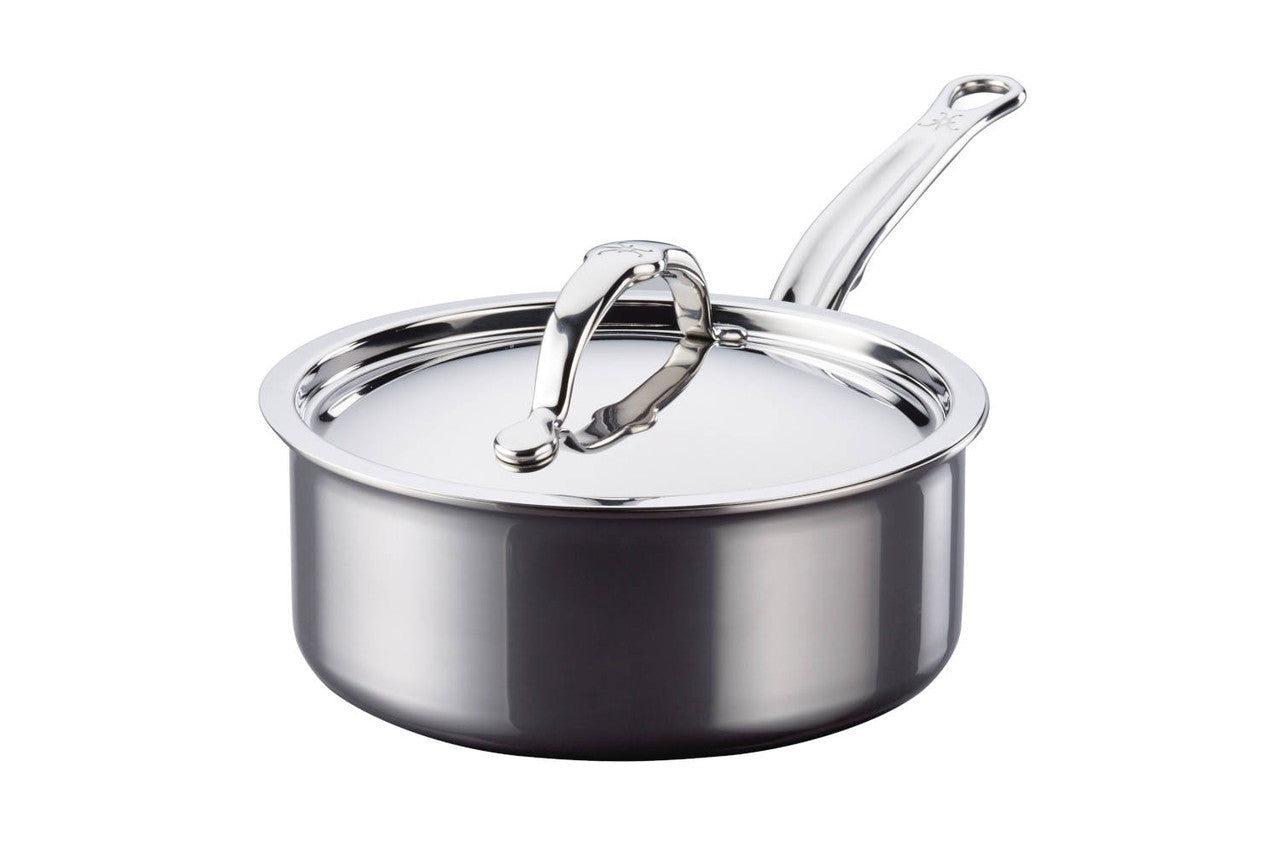 Hestan NanoBond Stainless Steel Saucepans with Lid