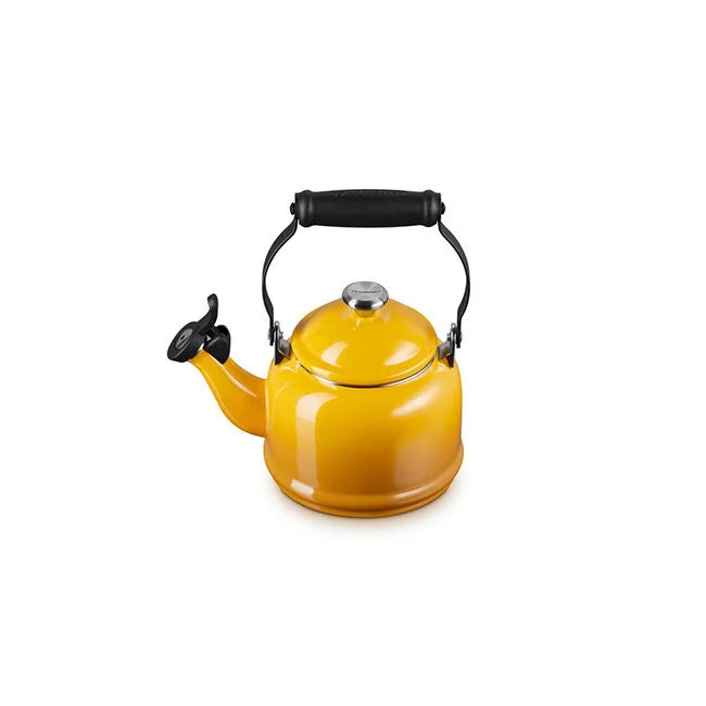 Le Creuset Enamel on Steel 1.25 qt. Demi Tea Kettle - Nectar
