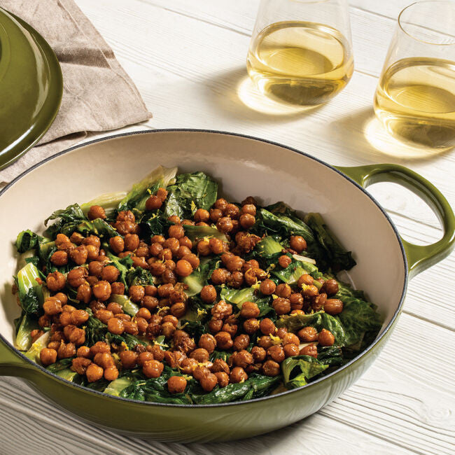 Le Creuset Signature Cast Iron 3.5 qt. Braiser - Olive