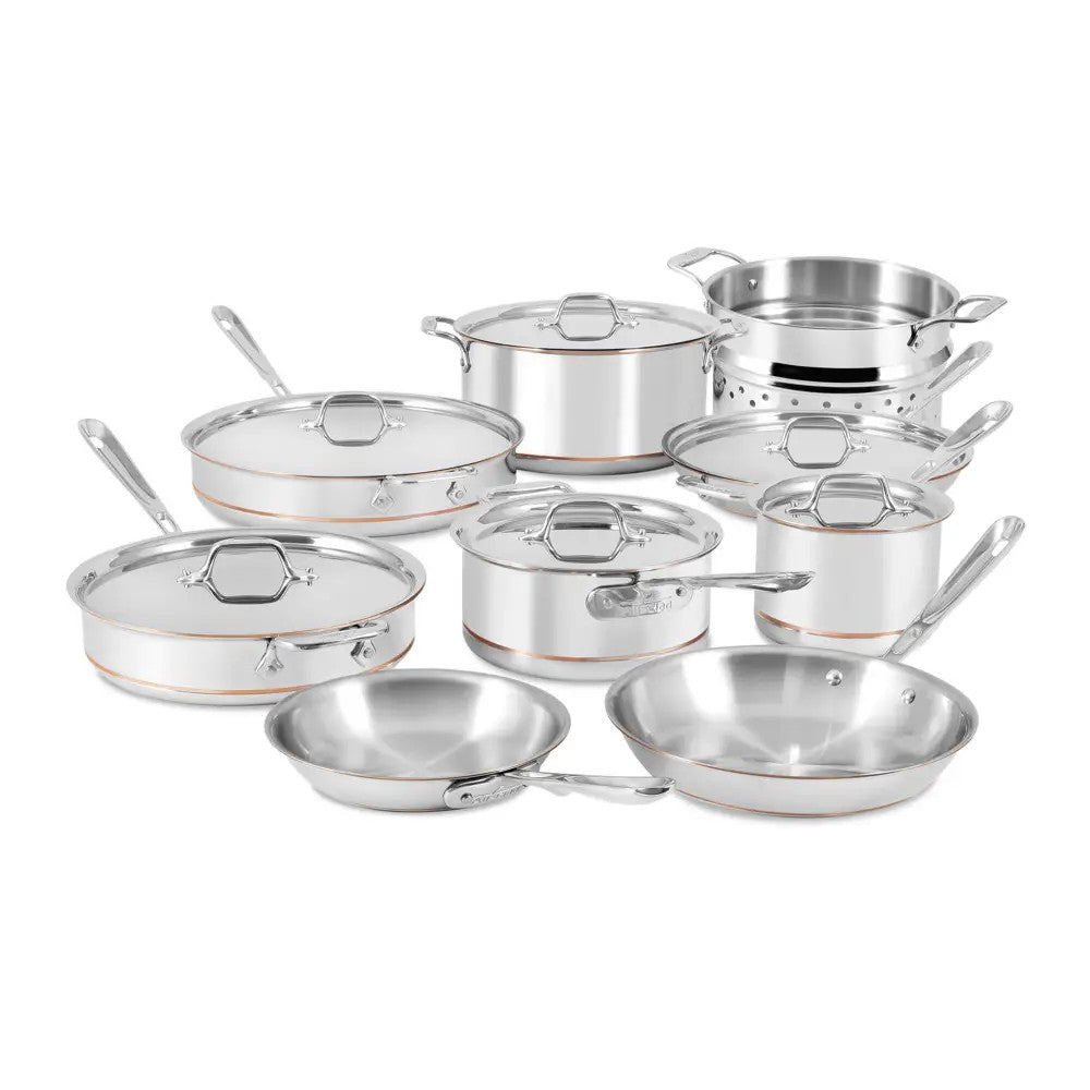 All-Clad Copper Core 15 Piece Cookware Set