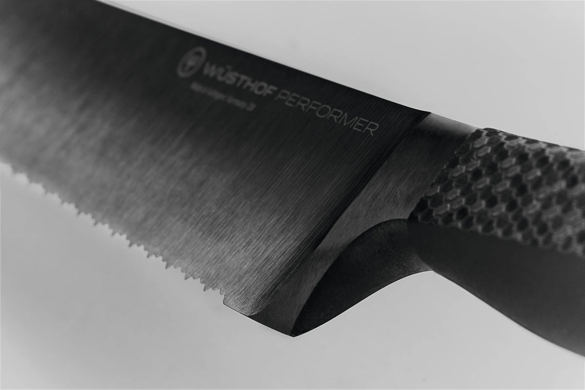 Wusthof Performer 9”  Double-Serrated Bread Knife
