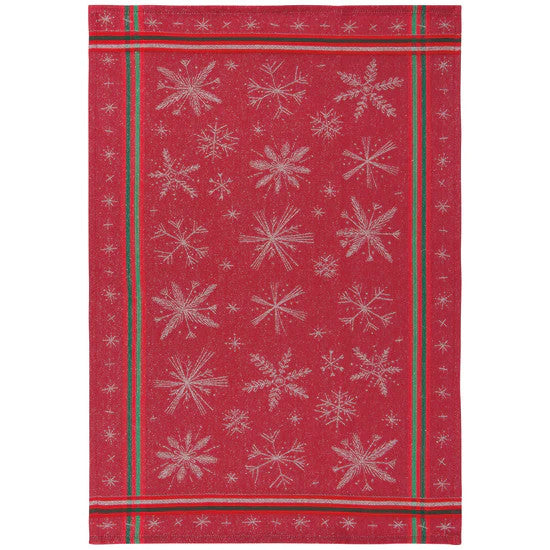 Now Designs Jacquard Dish Towel - Snowflakes