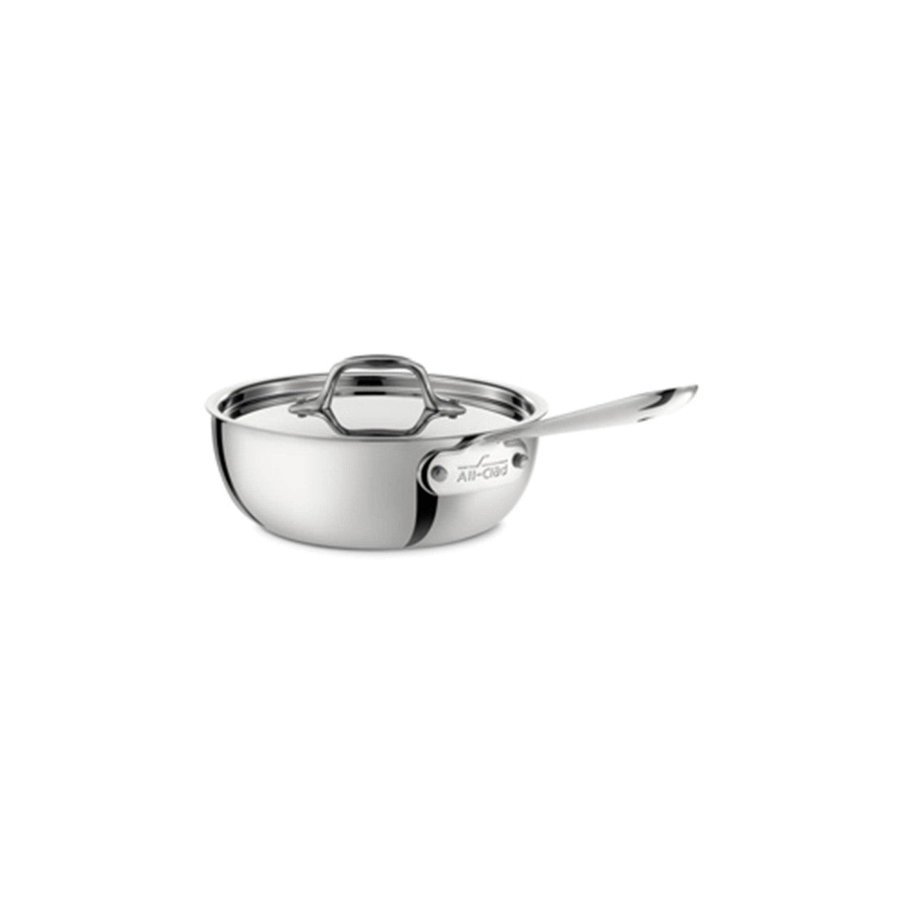All-Clad D3 Stainless 2 qt. Saucier