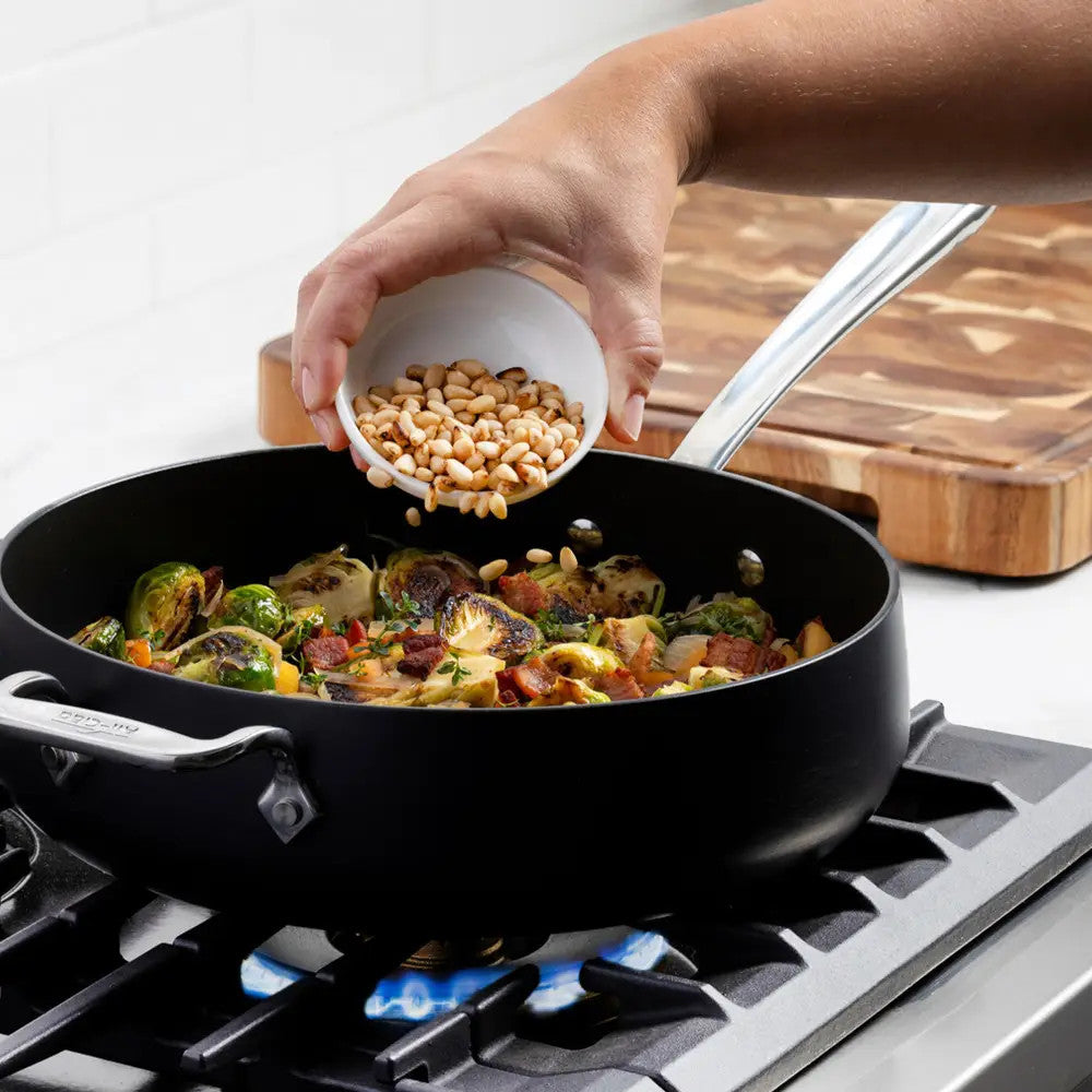 All-Clad HA1 Expert Nonstick 12” Fry Pan with Lid