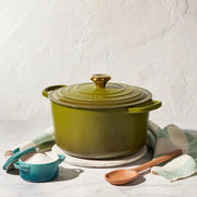 Le Creuset Signature 6.5QT Round Deep Oven - Olive