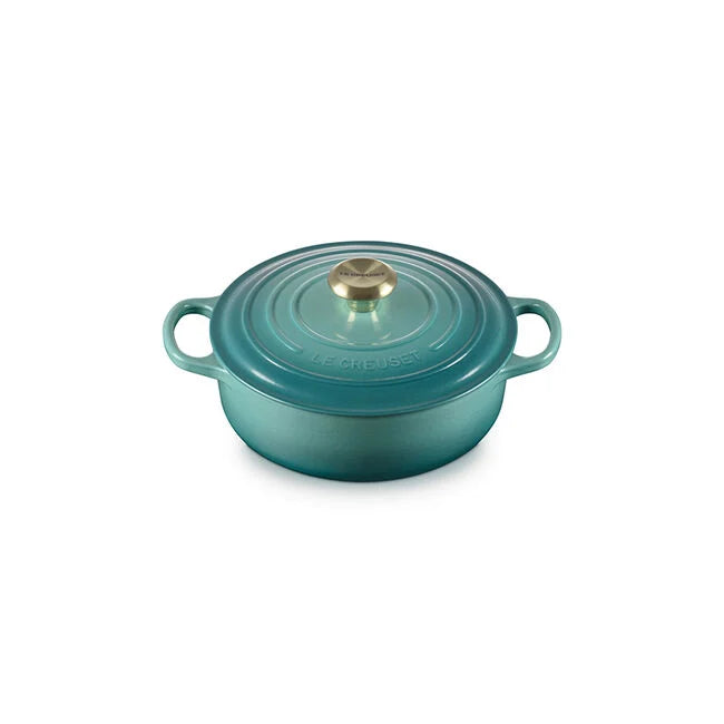 Le Creuset Signature Cast Iron 3.5 qt. Round Wide Oven -  Riviera