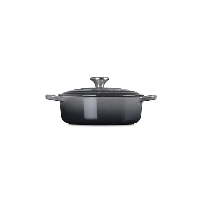 Le Creuset Signature Cast Iron 3.5 qt. Round Wide Oven -  Oyster