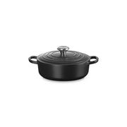 Le Creuset Signature Cast Iron 3.5 qt. Round Wide Oven -  Licorice