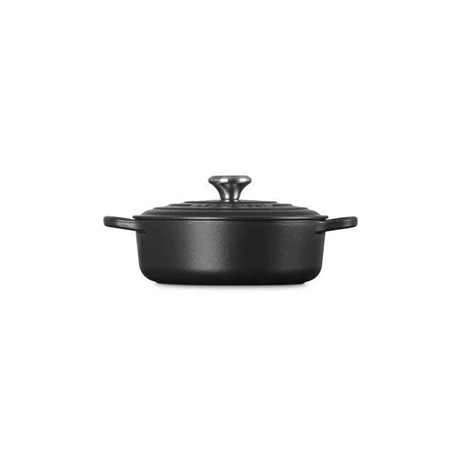 Le Creuset Signature Cast Iron 3.5 qt. Round Wide Oven -  Licorice