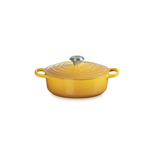 Le Creuset Signature Cast Iron 3.5 qt. Round Wide Oven -  Nectar