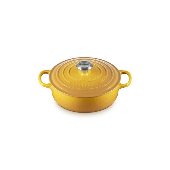 Le Creuset Signature Cast Iron 3.5 qt. Round Wide Oven -  Nectar