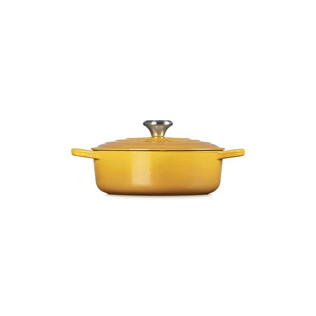 Le Creuset Signature Cast Iron 3.5 qt. Round Wide Oven -  Nectar