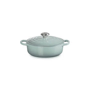 Le Creuset Signature Cast Iron 3.5 qt. Round Wide Oven -  Sea Salt