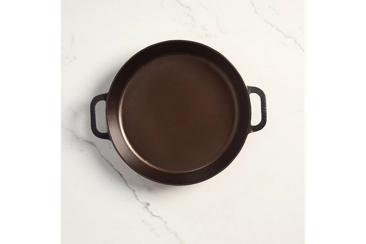 Smithey Cast Iron 14 inch Dual Handle Skillet