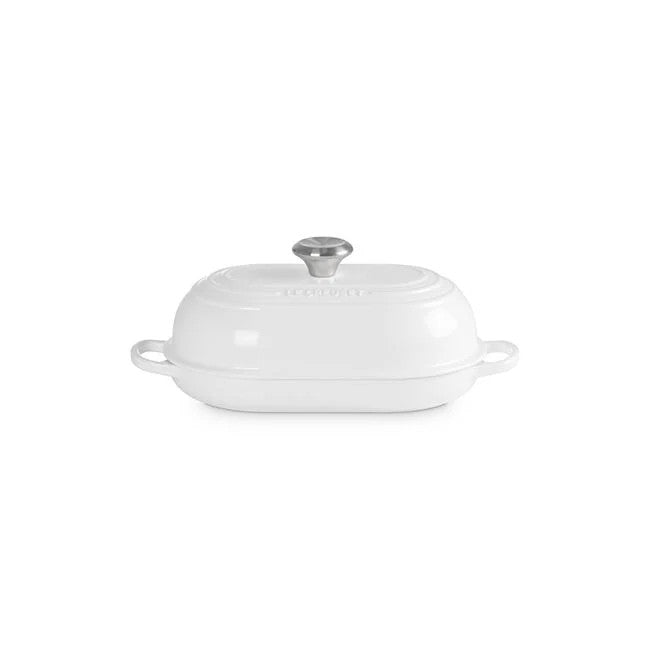 Le Creuset Signature Oval Bread Oven - White
