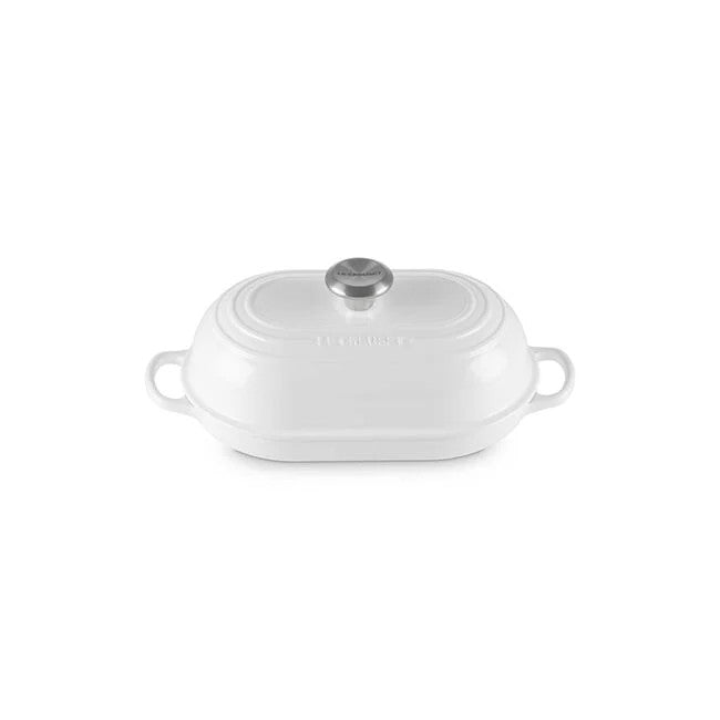 Le Creuset Signature Oval Bread Oven - White