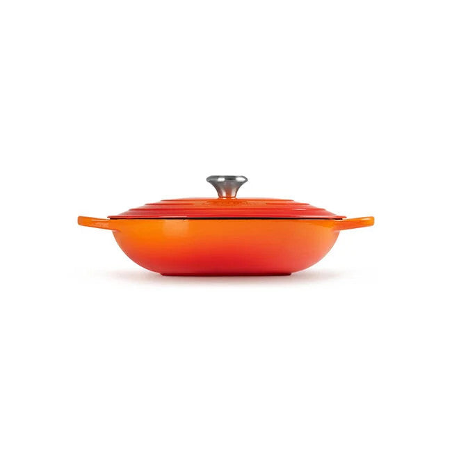 Le Creuset Enameled Cast Iron 3.75 qt. Covered Oval Casserole - Flame