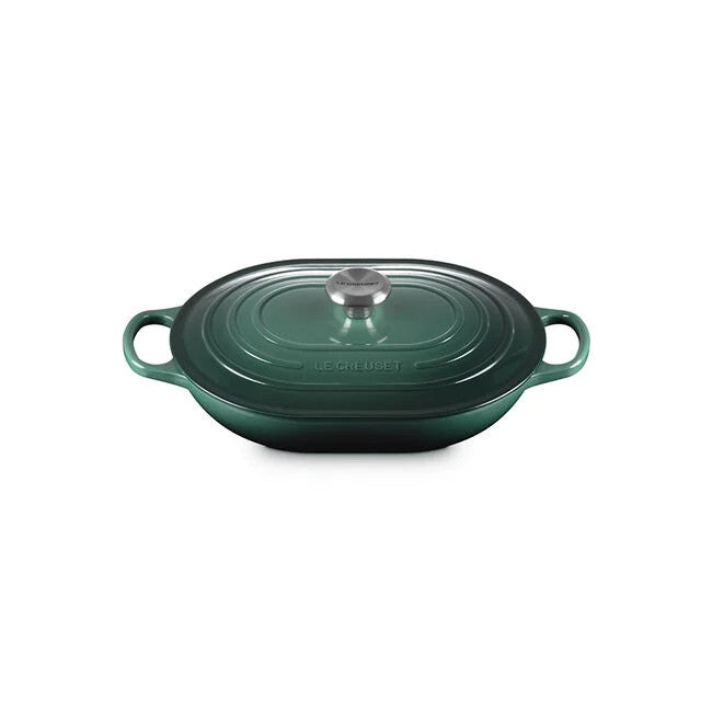Le Creuset Enameled Cast Iron 3.75 qt. Covered Oval Casserole - Artichaut