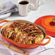 Le Creuset Enameled Cast Iron 3.75 qt. Covered Oval Casserole - Flame