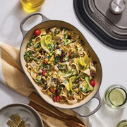 Le Creuset Enameled Cast Iron 3.75 qt. Covered Oval Casserole - Oyster