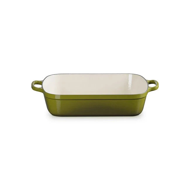 Le Creuset Signature 5.25QT Rectangular Roaster - Olive