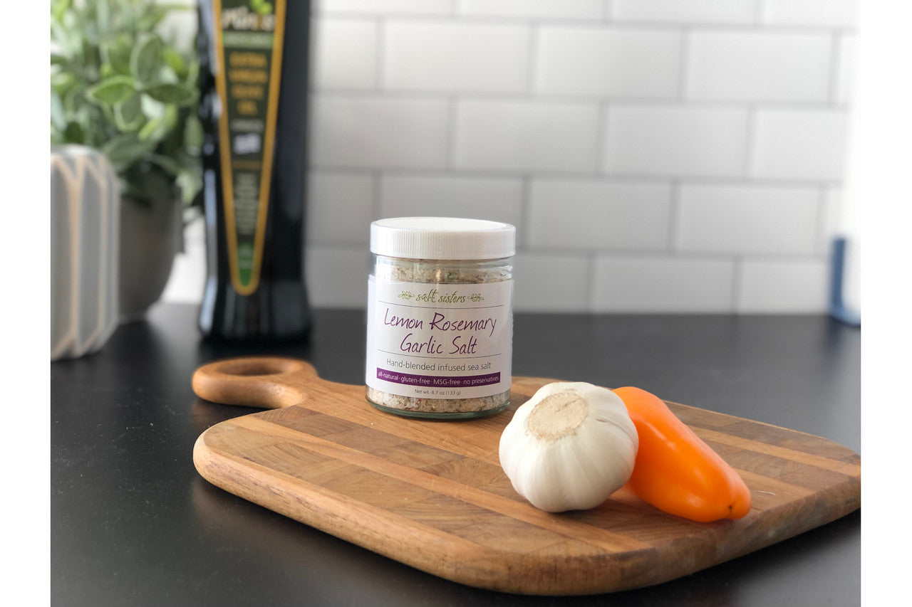 s.a.l.t. sisters Lemon Rosemary Garlic Salt - 4.7oz