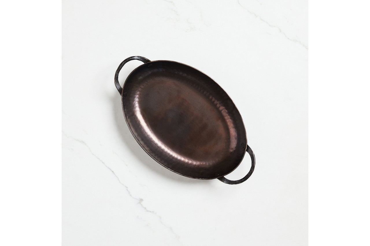 Smithey Carbon Steel Oval Roaster
