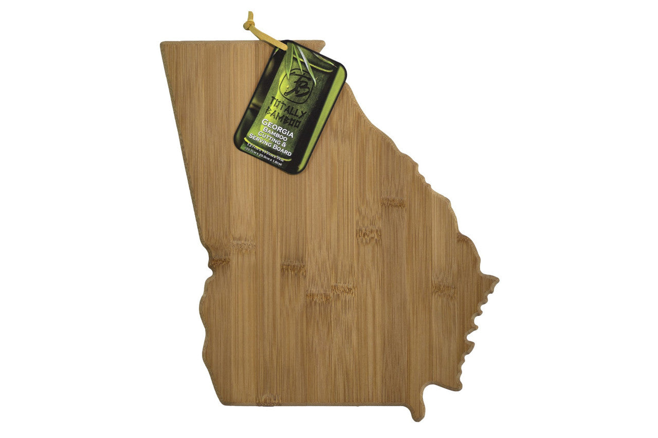 Totally Bamboo Georgia shaped Cutting Board