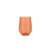 Fortessa Sole Acrylic Stemless Wine Glass, 19 oz. - Terra Cotta
